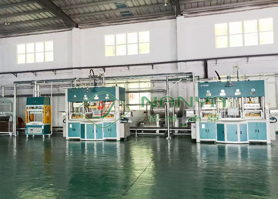 250kw Thermoforming Moulded Pulp Machine Untuk Paket Dalam Perhiasan