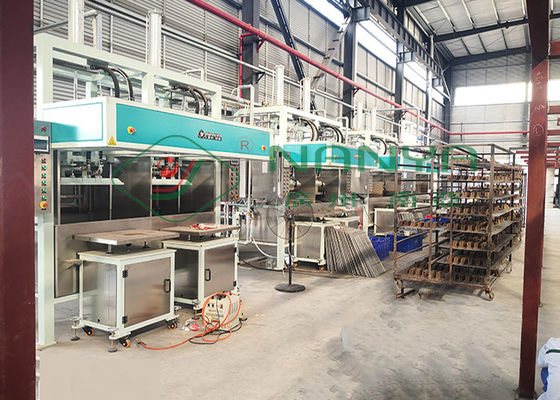Paket Pulp Moulding Shock Proof Mesin Pembuat Baki Industri