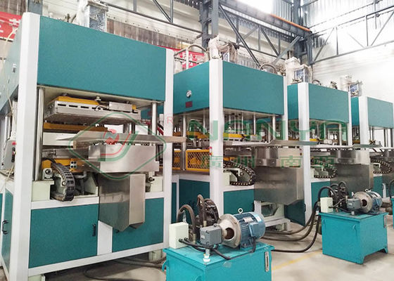 Kemasan Earphone 150kg / jam Mesin Pulp Cetakan Thermoforming