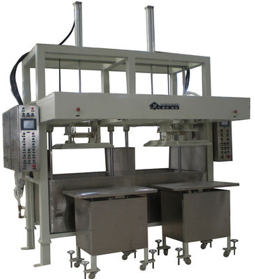 Mesin Cetak Pulp Kertas Thermoforming Pengeringan dalam Cetakan, 30kg-300kg / jam