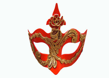 Produk Kertas Pulp Molded Karnaval Topeng / Topeng Wisuda Mendukung Desain DIY