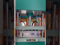 Otomatis Hydraulic Wet Hot Press Machine Untuk Pengeringan Produk Pulp Molded