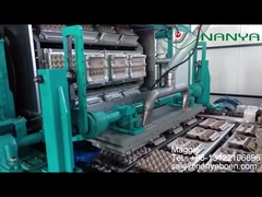 Jalur produksi baki telur sepenuhnya otomatis/ Mesin pembuatan baki telur pulp kertas