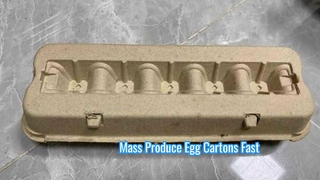 Mesin Cetak Pulp Sepenuhnya Otomatis untuk Karton Telur/ Mesin Mesin Karton Telur/ Karton Telur Pulp